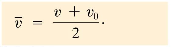 2-5 Motion at Constant Acceleration We can also combine these equations so as to eliminate t: (2-10) We
