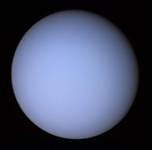 Uranus, seen by Voyager 2 spacecraft. Credit: NASA/JPL Neptune from Voyager 2.