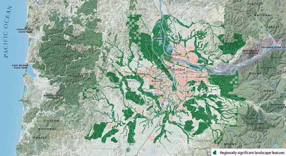 Chapter : Introducing GIS In the map shown, a GIS database containing layers such as soils, slopes, rivers and streams, wetlands, floodplains, parks and natural areas, significant habitat inventory,