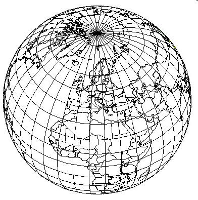Latitude Latitude = the vertical angle from the centre of earth
