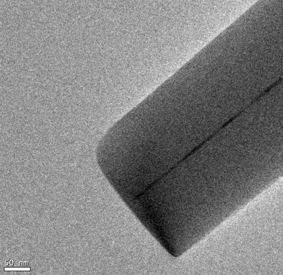 100 nm, nanoelectrode 25 mm r