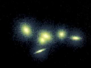 Galaxy Collisions Galaxies form by collisions and mergers Irregular