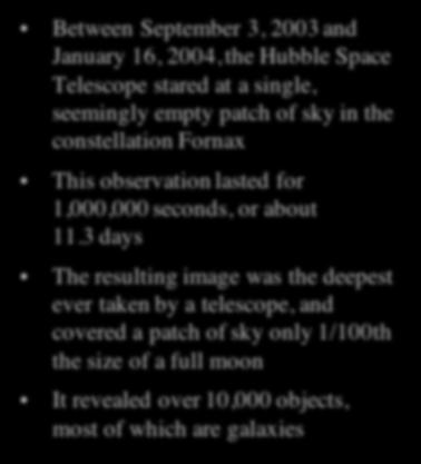 Hubble Ultra Deep Field (11.
