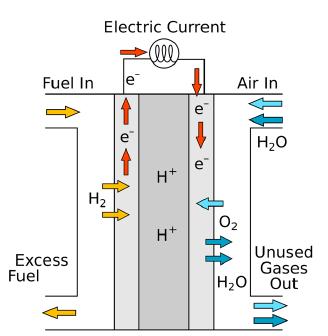 Hydrogen Fuel Cell Fuel cells are electrochemical devices in which reactants are continuously supplied to the system to sustain the redox reaction.