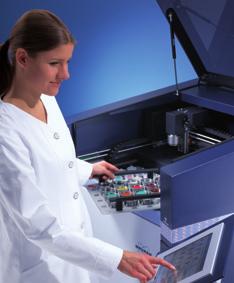 Start priority samples right away, pause running samples and continue Ergonomic and quick sample loading Reliable and fail-safe analysis GLP compliant data protection