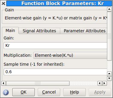 Export Transfer Functions to Simulink (Cont'd) % Kr = P(1)/B(1) Kr =