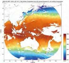 EORC develops and produces data on ocean parameters, such as sea surface temperature, sea ice, chlorophyll-a concentration (phytoplankton s photosynthetic pigment) and photo synthetically active
