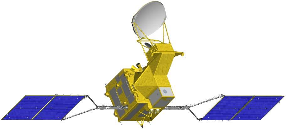 3.2. GCOM-W and AMSR2 instrument Figure 2 presents an overview of the GCOM-W satellite; its major characteristics are listed in Table 1. GCOM-W will carry AMSR2 as the sole onboard mission instrument.