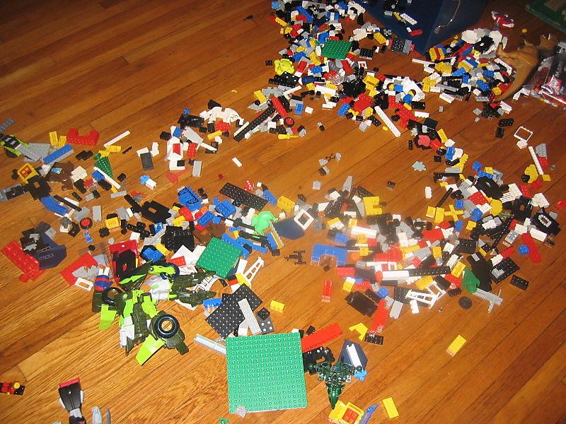 Lego = High Entropy = Nightmare Low entropy toy In a closed system, natural