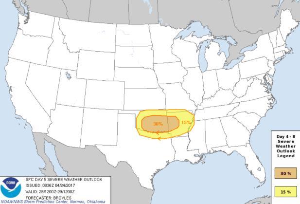 Severe Weather Outlook Days