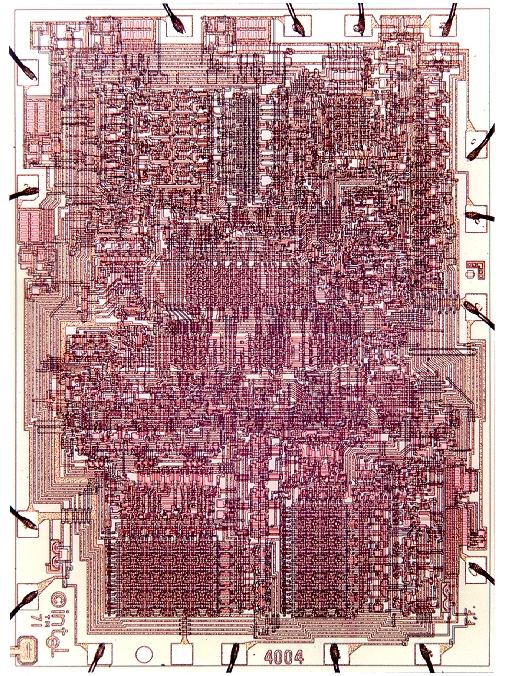The Intel 4004 processor Introduced: 15/11/1971 Clock: 108 KHz