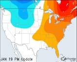 Where it is cold enough for snow, from the central and northern Plains into the Upper Midwest, some heavy snow totals are