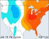 Temperatures in the wake of the Previous Fcst Anomaly Last Year 5 Yr Avg Anomaly winter storm will fall off, but only to