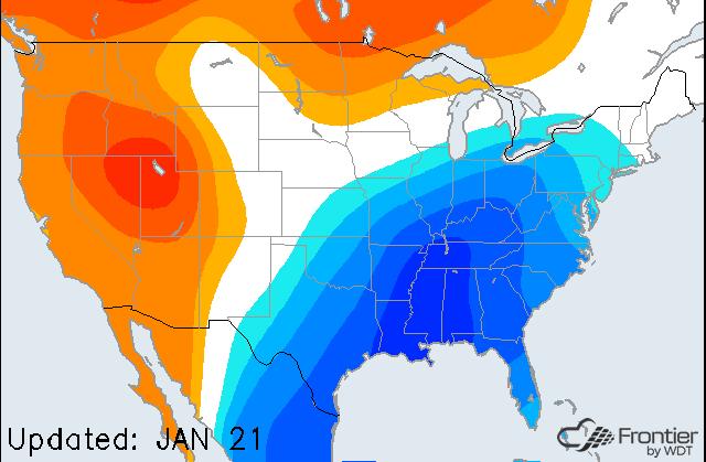 Frost/Freeze Outlook Freeze/Snowfall Forecast 1/23/2018 Frost/Freeze