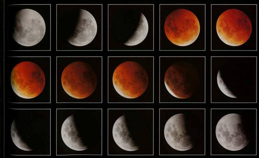 1a. Lunar Eclipse:When the Moon passes through the Earth s shadow, there is an eclipse of the Moon 31 A total eclipse of the Moon 32 A