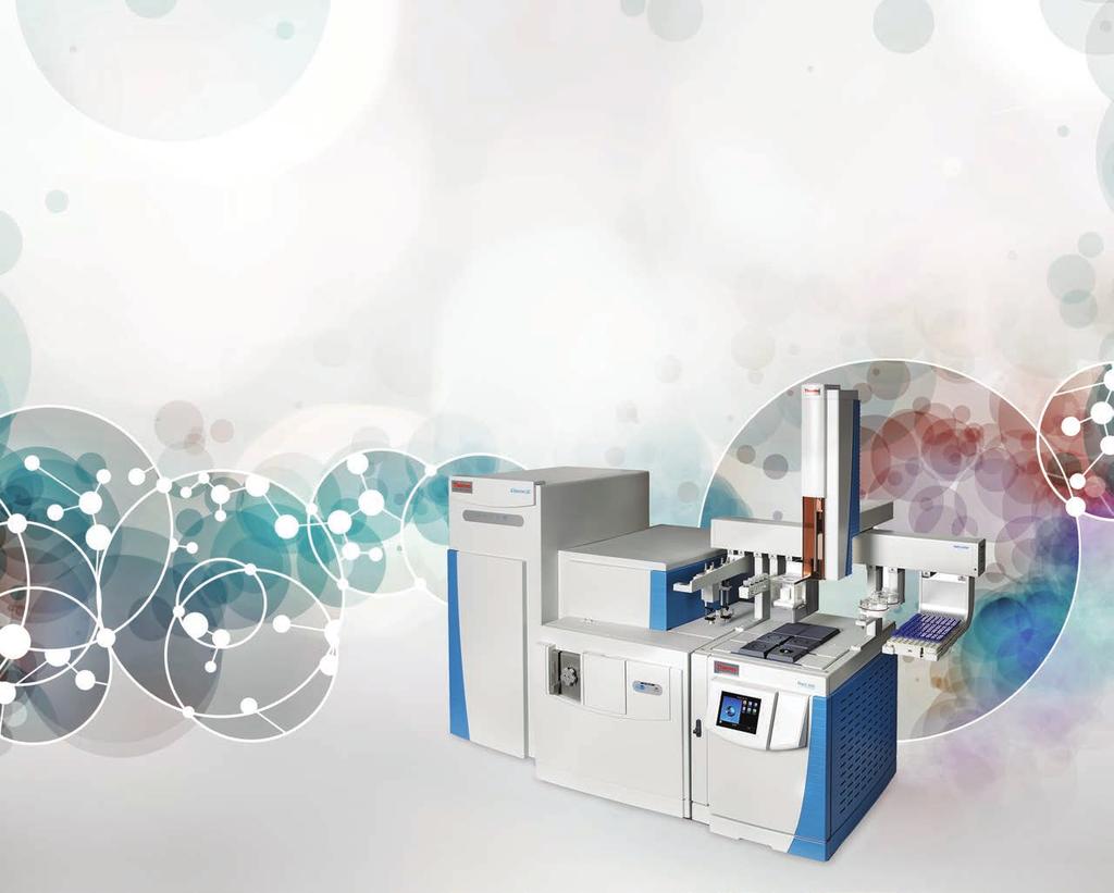 Intelligent non-targeted screening Automatic compound identifi cation in a non-targeted way was once science fi ction. Today, with the Exactive GC system and TraceFinder software, it s a reality.
