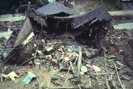 Kanawha City Debris Flow: 3 Dead 1973