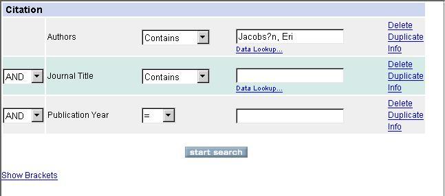 1-8 MDL Database Browser Search by author Author can be Erik Jacobsen, Erik Jacobson, Eric Jacobsen, or Erik Jacobson Fields that do not specify a criteria are ignored by the search You learned that