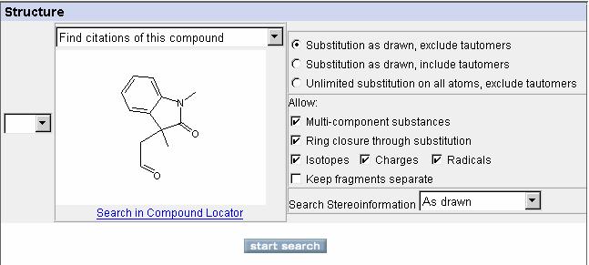 Citation Searching in CrossFire Beilstein 1-35 Find citations of this compound 8.