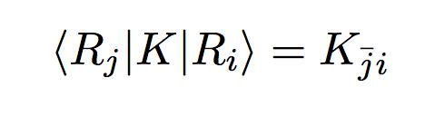 An element of SL(2,Z) acting on the boundary of the torus, permutes the states in The matrix element has interpretation as the path integral on a