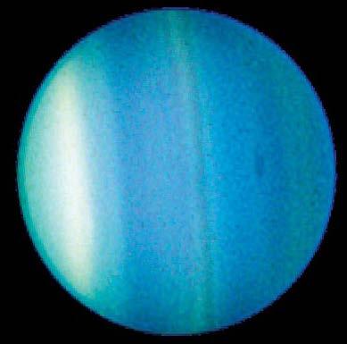 Uranus For part of a Uranus year, one pole points