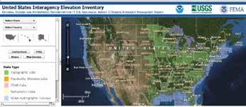 Interagency Elevation Inventory in partnership with NOAA and others Published plan for