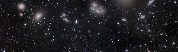 M86 M84 NGC 4477 NGC 4435 NGC 4458