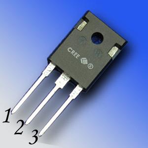 C3D1665D Silicon Carbide Schottky Diode Z-Rec Rectifier Features 65-Volt Schottky Rectifier Zero Reverse Recovery Current Zero Forward Recovery Voltage High-Frequency Operation