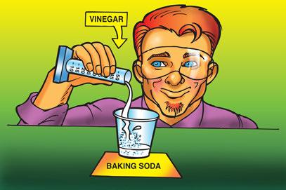 Activity Sheet Chapter 6, Lesson 2 Controlling the Amount of Products in a Chemical Reaction Name Date DEMONSTRATION 1. Your teacher combined a liquid (vinegar) and a solid (baking soda).
