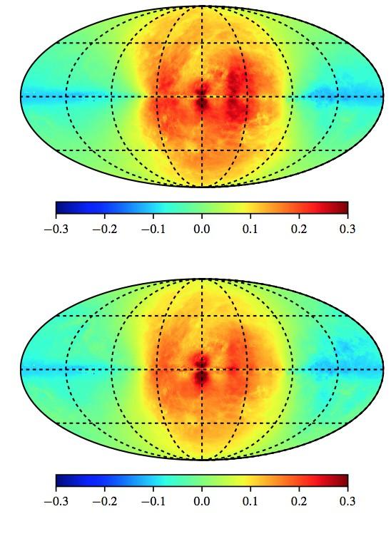 All-Sky Residuals 1-3.16 GeV Data-baseline (Pulsars) Ajello et al.