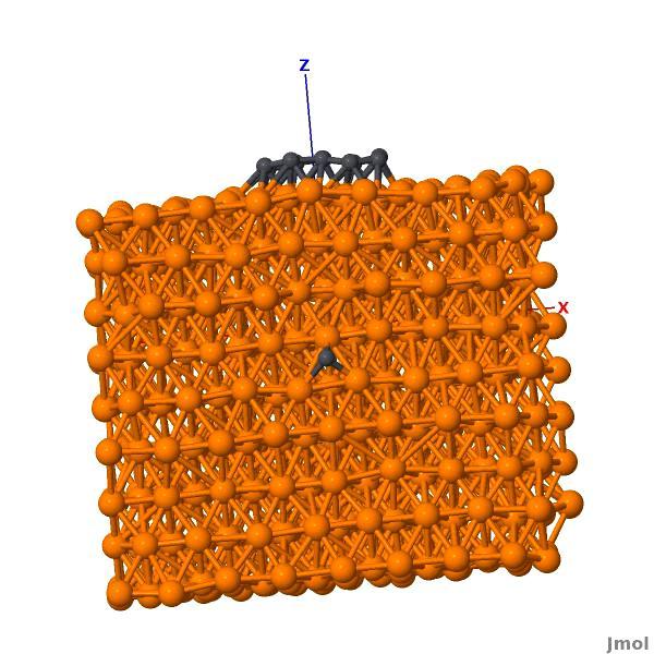 graphene structure o Carbon atoms dissolved in bulk Ni See : Amara et al.