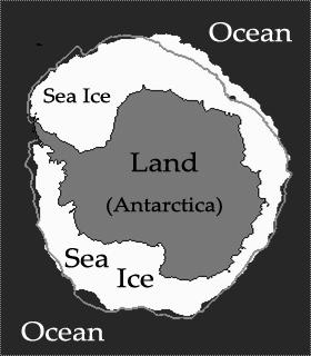 The size of the area covered by sea ice is called the "extent" of the sea ice. In this activity, you will graph the extent of the sea ice over time. 2.