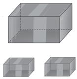 12 Similarity 2: Area and volume of similar shapes Worked example Two cuboids are similar. The smaller has sides 10, 20 and 30 cm. The larger cuboid has its smallest side equal to 20 cm.