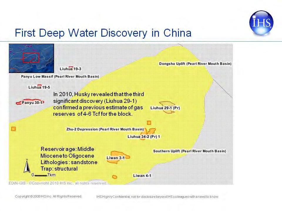Notes by Presenter: Husky made three significant discoveries in Zhu-2 depression, Pearl River Mouth Basin.