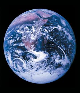 THINK ABOUT IT Looking back at Earth from space, an astronaut called it the blue planet, referring to the oceans of water that cover nearly three fourths of Earth s surface.