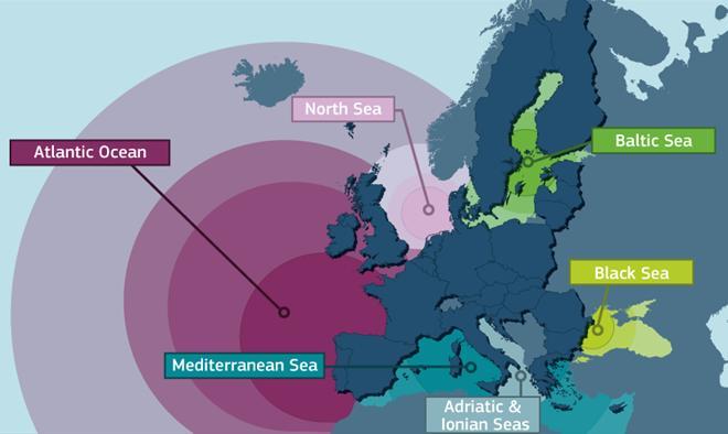 1 Introduction The sea is an integral part of Europe s identity, with 23 of the 27 Member States having a coast and two thirds of European frontiers being set by the sea.
