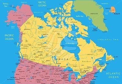 North American Biomes Coloring The map must be colored specific