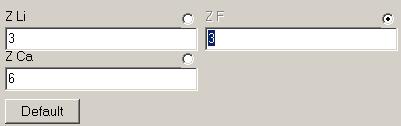 3. 1. Click on the Z value which will be calculated (Z F in this example).