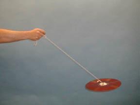 1Q-32 Stability Under Rotation Example of Gyroscopic Stability: Swinging a spinning Record Why does the Record not flop around once it is set spinning?