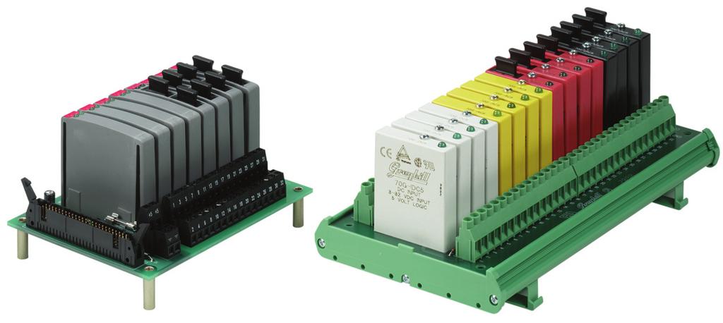 RACKS Channel FEATURES For use with Style Controllers Available for Standard, Miniature, G and OpenLine Modules Panel and DIN Rail Mount Versions UL, CSA Certified