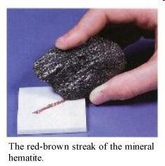 * B. Streak: The color of a mineral in powder form.