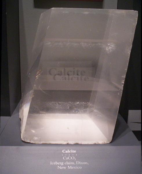 H) Special Properties of Some Minerals Calcite Reacts with Acid: When HCl is placed on a clean surface, it gives