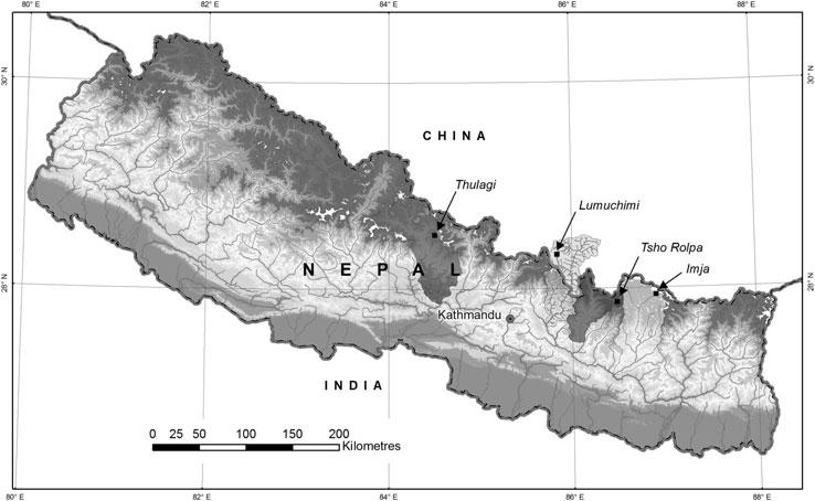 International Journal of Water Resources Development 223 Table 1. Potentially dangerous lakes in Nepal, by priority.