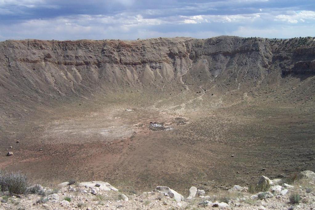 the size of Salt Lake City Left a crater the