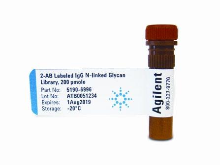 Agilent BioHPLC Columns HPLC COLUMNS Agilent AdvanceBio Glycan Mapping Columns Speed Obtain glycan maps in less than 0 minutes High-resolution Characterize both labeled and unlabeled glycans;