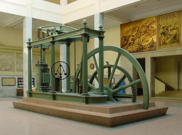 Early control example Watts steam engine (first from 1775) Increased efficiency