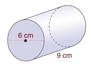 Find the Surface Area of a Cylinder A is a solid that has parallel bases that are circles. The is a segment that joins the planes of the bases and is perpendicular to each.