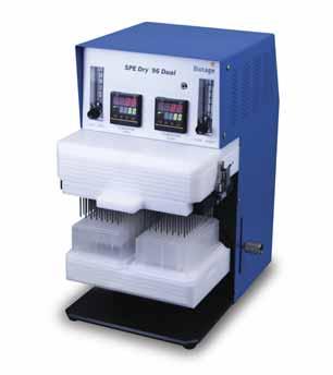 SPE Dry 96 & 96 Dual Sample Concentrator System SPE Dry TM 96 Solvent evaporation prior to analysis is a time consuming process during analytical sample preparation and with the increasing use of