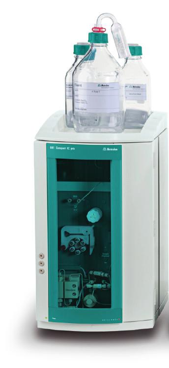 Combustion digestion and ion chromatography combined in one system 02 Combustion Ion Chromatography (CIC) extends the range of ion chromatography to all types of combustible samples.