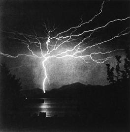 Figure 18.2: Lightning over Lake Chiem in Bavaria, Germany.